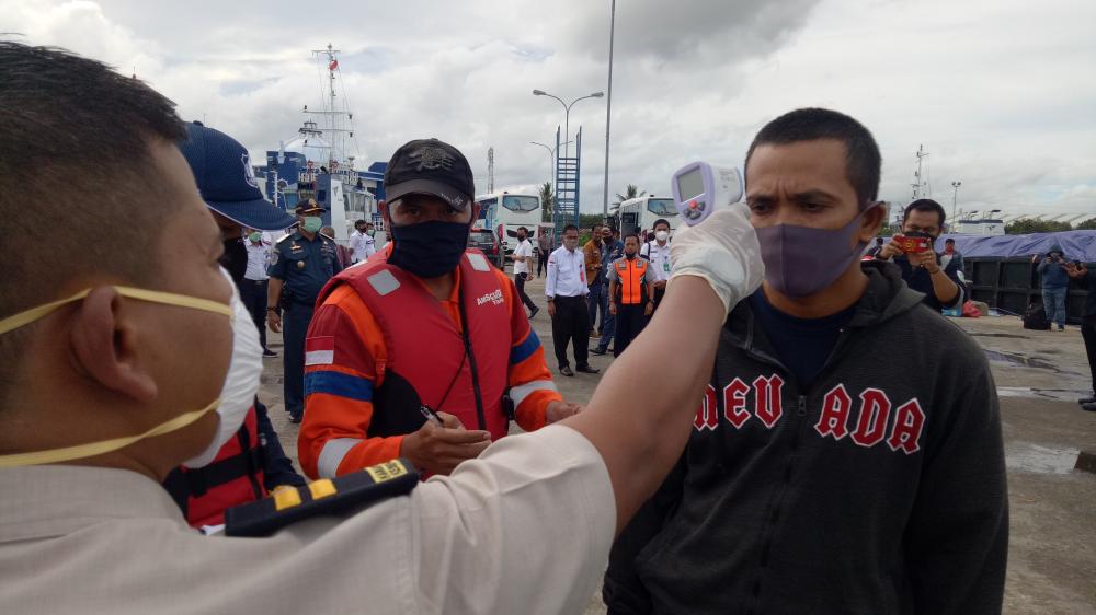 Sebelum Bertolak ke Attaka, 27 Karyawan Pertamina Dicek Kesehatan di Loktuan