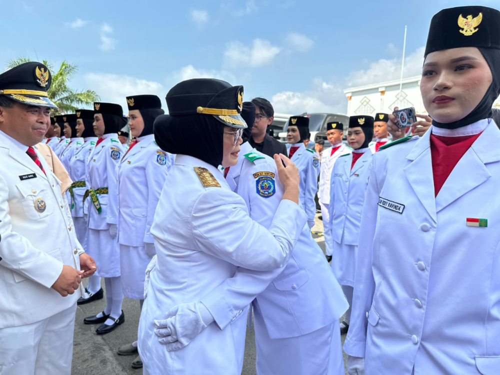 Fiskal Menurun, Paskibraka Bontang Tetap Dikirim ke Kampung Inggris