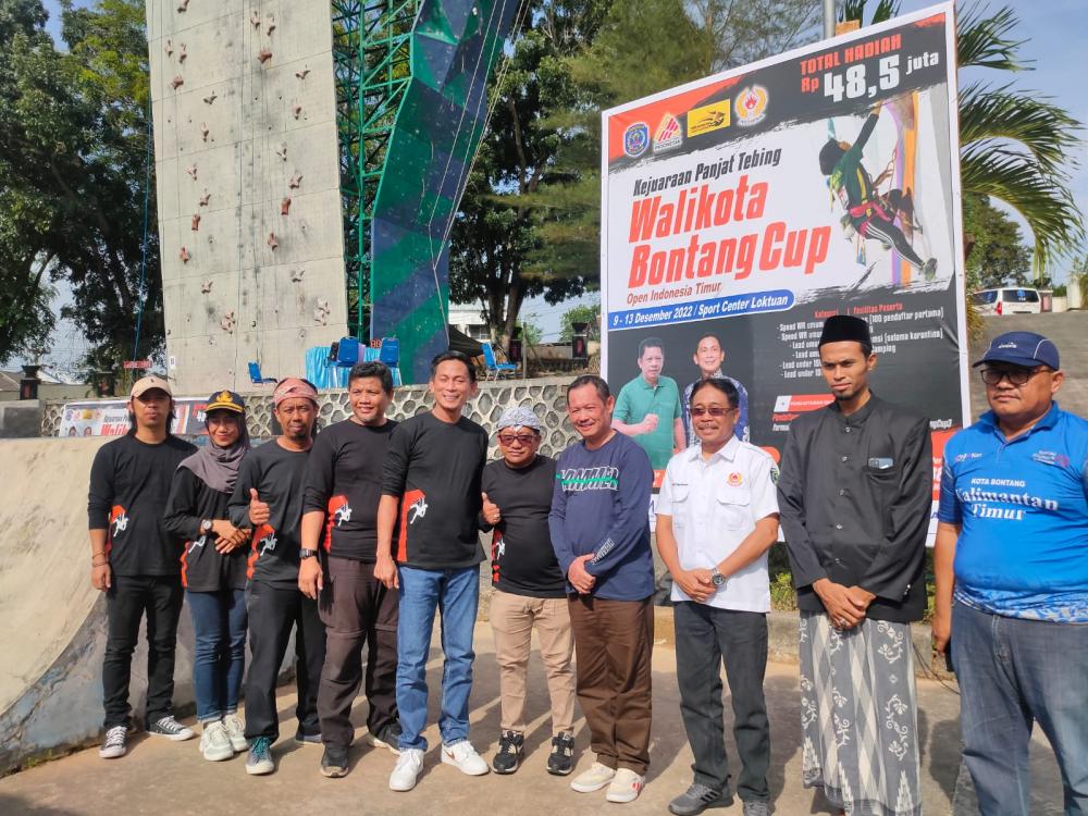 57 Atlet Panjat Tebing Beradu Ketangkasan di Wali Kota Cup Bontang