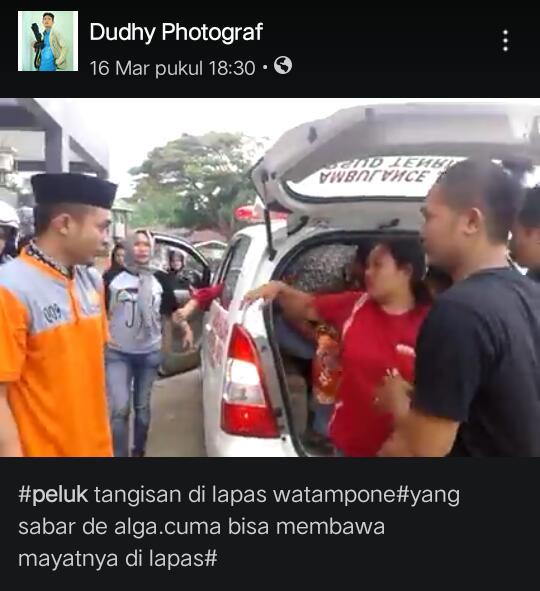 Tak Diizinkan Keluar Lapas, Tahanan di Bone Lihat Jenazah Anak dengan Cara Memiriskan