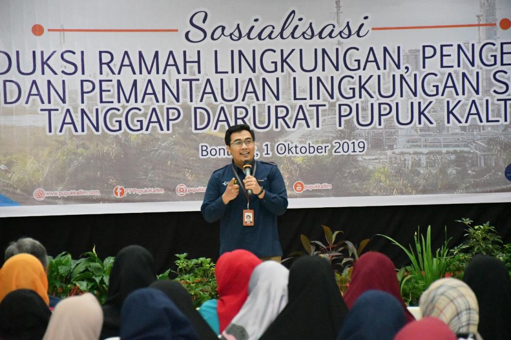 Pupuk Kaltim Sosialisasi Produksi Ramah Lingkungan dan Ketanggap Daruratan