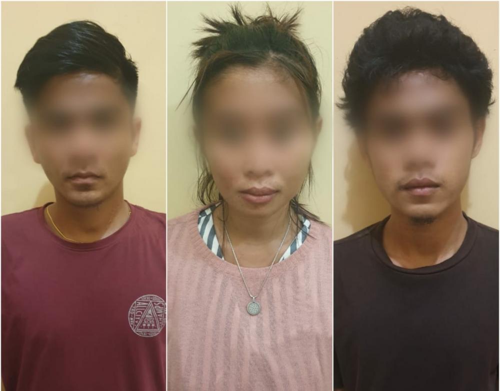 Dalam Sehari Polres Bontang Tangkap 3 Pengedar Sabu