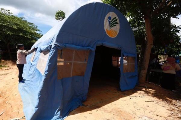 Dinas Sosial Bekerjasama dengan Tagana Bantu Korban Kebakaran