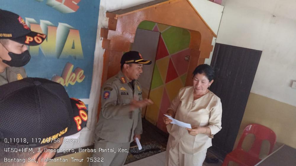 Sambut Ramadan, Satpol PP Bontang Gencar Sosialisasikan Edaran Wali Kota