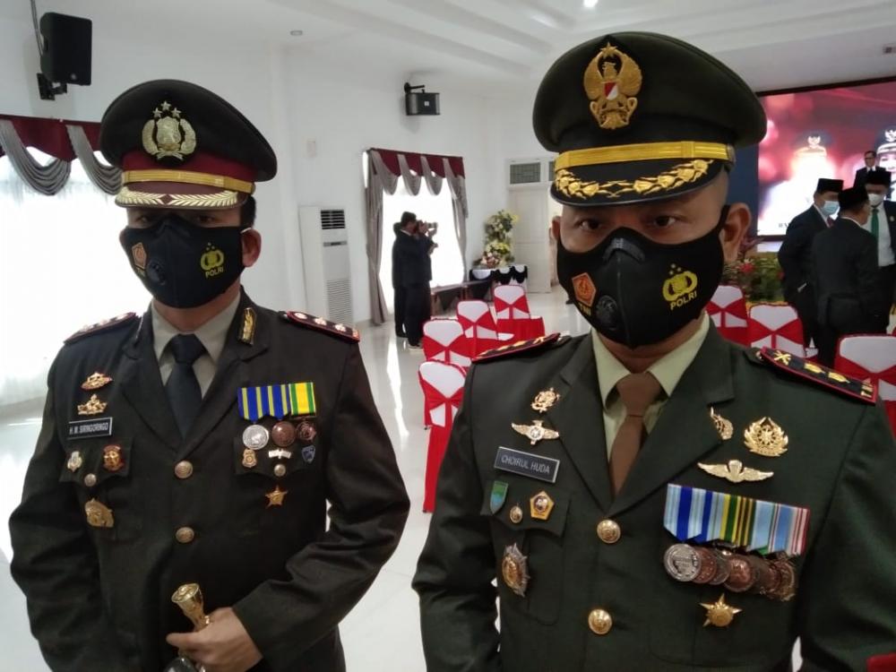 Dijaga Ketat, Ratusan Petugas Gabungan Kawal Konvoi Pemimpin Baru Bontang