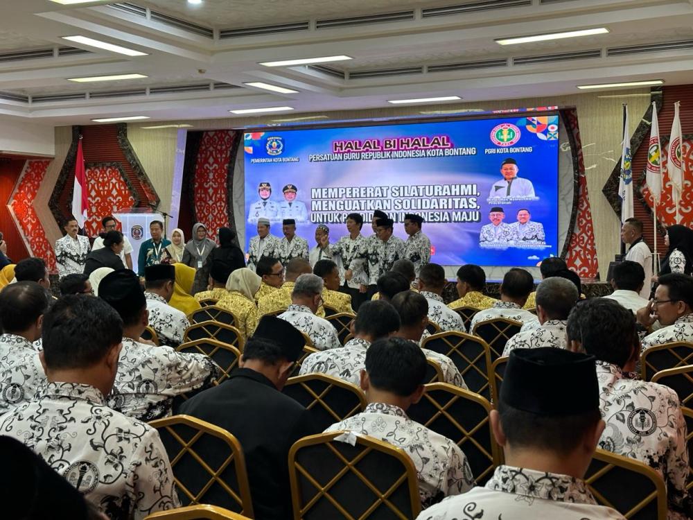 Halalbihalal PGRI Bontang Jadi Ruang Refleksi dan Penguatan Solidaritas Guru