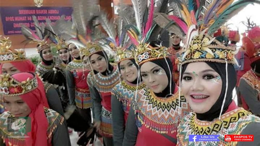 Senam Maumere Kian Digandrungi Ibu Bhayangkari Polres Bontang 