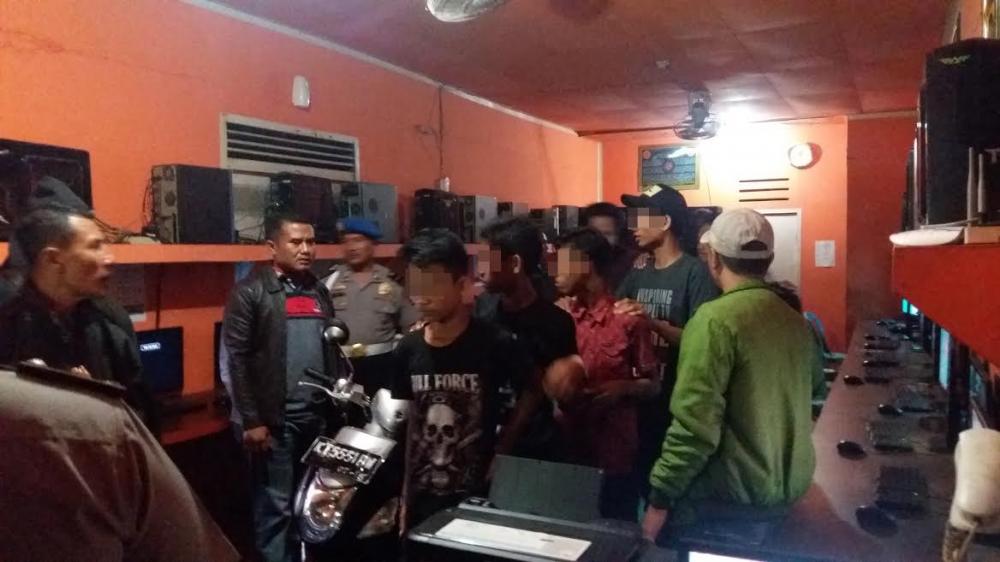 Gelar UKL, Polres Bontang Amankan 7 Anak Dibawah Umur