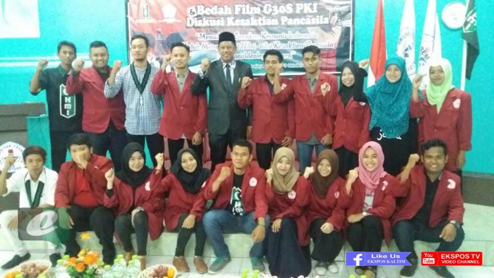 HMI dan BEM Unijaya Bedah Film G 30 S PKI di Hari Kesaktian Pancasila