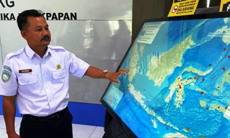 19 Kali Gempa Guncang Pesisir Kaltim