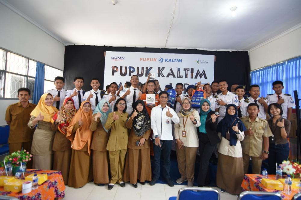 Adakan Program Mengajar, Pupuk Kaltim Ikut Cerdaskan Kehidupan Bangsa