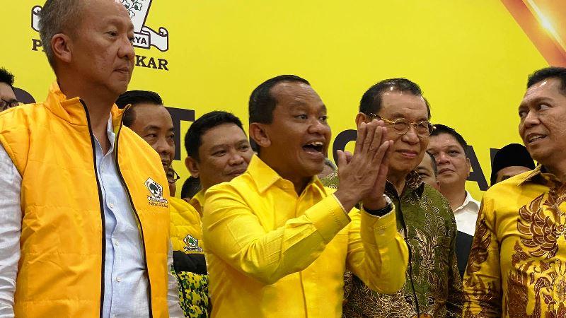 Calon Ketum Golkar, Bahlil Singkirkan Ridwan Hisjam