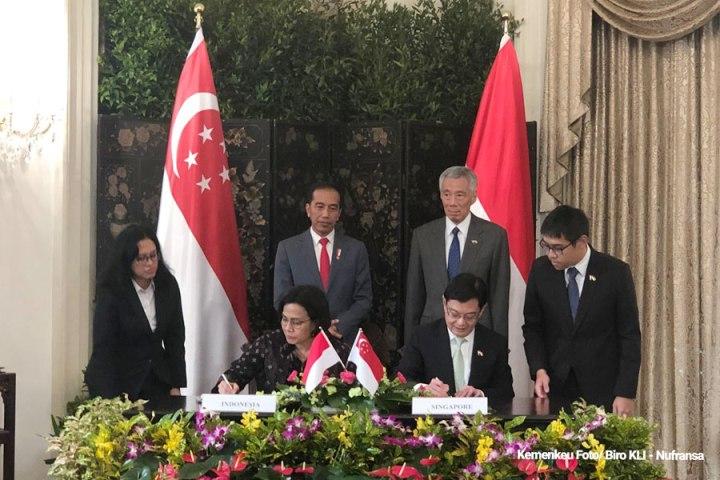 MOU Indonesia-Singapura Pertukaran Data Guna Pantau Ekspor-Impor 