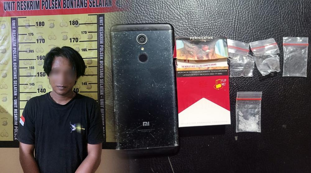 Buang Bungkusan Rokok, Eh Ternyata Isinya Narkoba