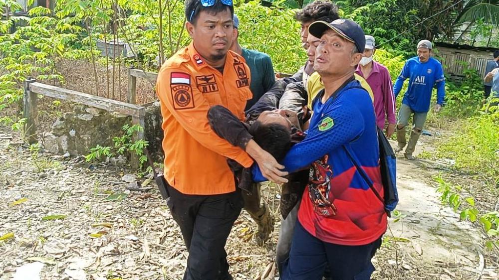 Hilang Saat Menyadap, Lansia di IKN Tewas Diduga Diserang Buaya 