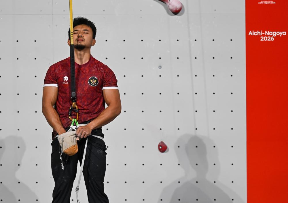 Aditya Cetak Rekor Asian Games, 4 Atlet Panjat Tebing Indonesia Melaju ke Final Nomor Speed