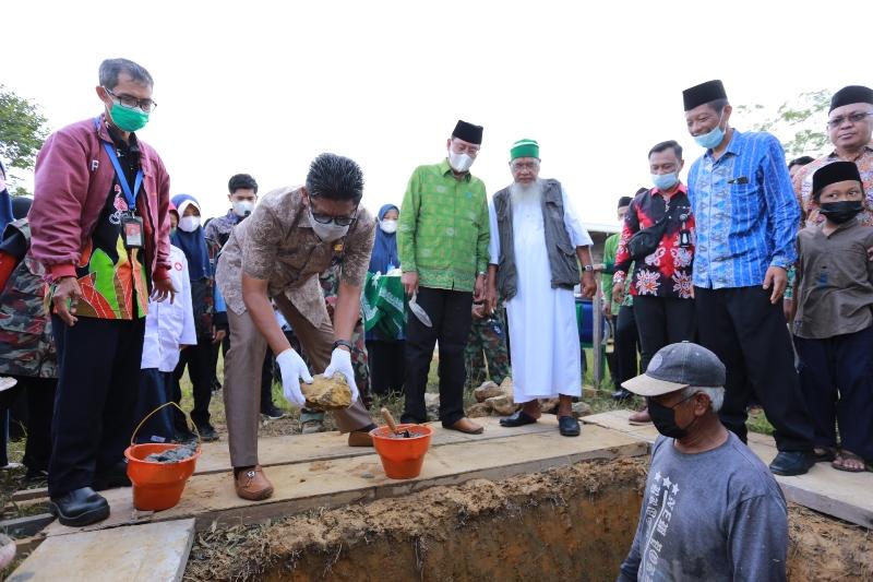 Groundbreaking, Walikota Basri Ingin SMP Muhammadiyah 2 Boarding School Cetak Generasi Unggul