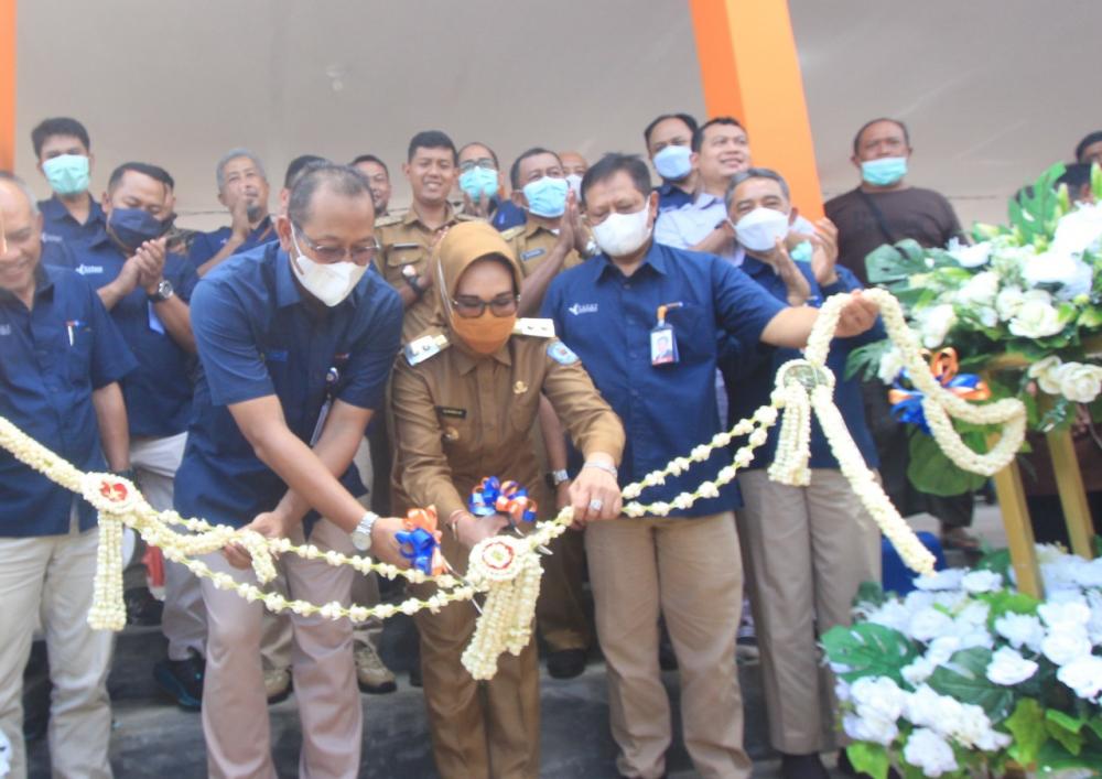 Wawali Najirah Resmikan Pujasera NPK Pelangi Pos 7