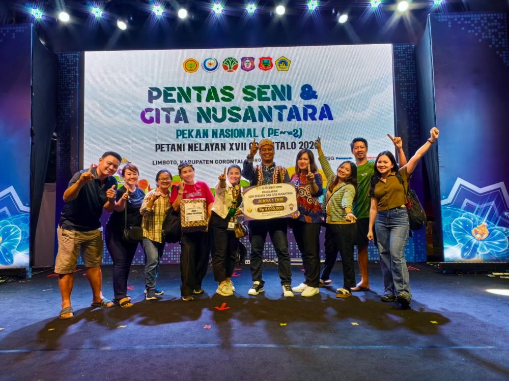 KTNA Kaltim Borong Juara Pentas Seni & Gita Nusantara PENAS XVII, Hattrick Prestasi di Gorontalo