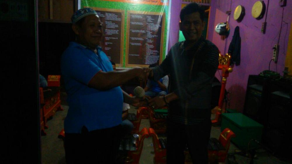 Peduli Budaya, Anggota DPRD Kutim Beri Bantuan Gamelan ke Ikawangi 