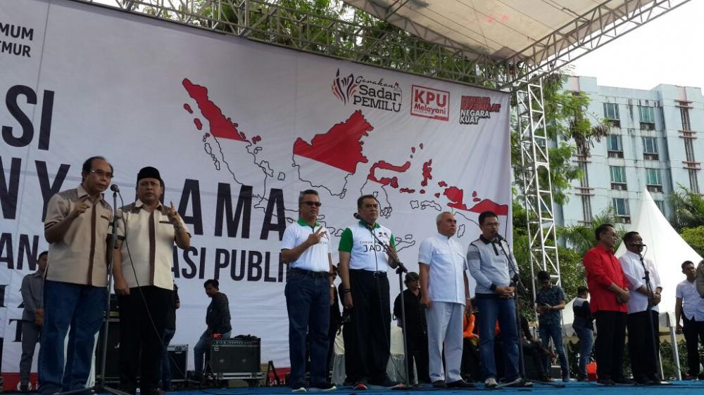 Deklarasi Kampanye Damai Pilgub Kaltim â€œTernodaiâ€ 