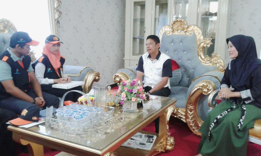  RUJAB WAKIL WALIKOTA MENJADI TEMPAT AWAL PENDATAAN SE 2016 DI BONTANG