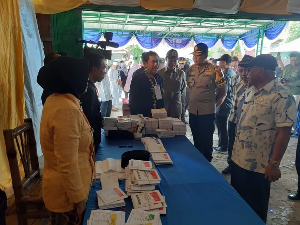 Tinjau Pemilu 2019, Gubernur Isran: di Kaltim Aman