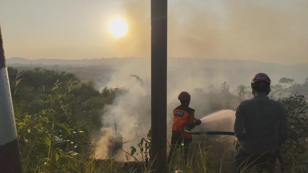 Dua Karhutla Melanda Bontang dalam Sehari