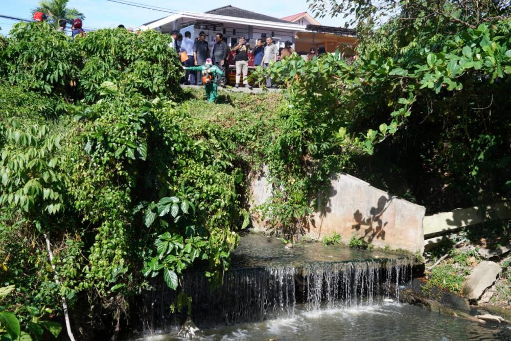 Komisi III DPRD Bontang Sidak Gorong-gorong Langganan Banjir