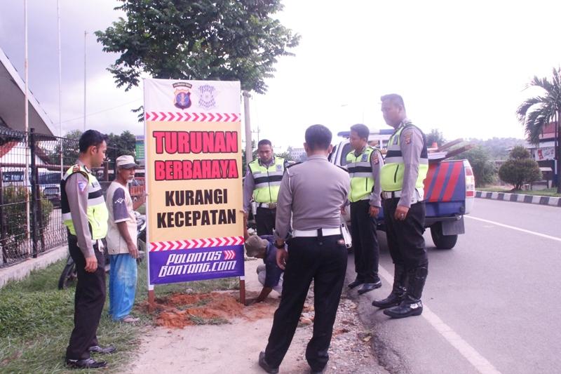 MINIMALISIR LAKALANTAS, PULUHAN RAMBU LALIN DISEBAR DI 3 KECAMATAN