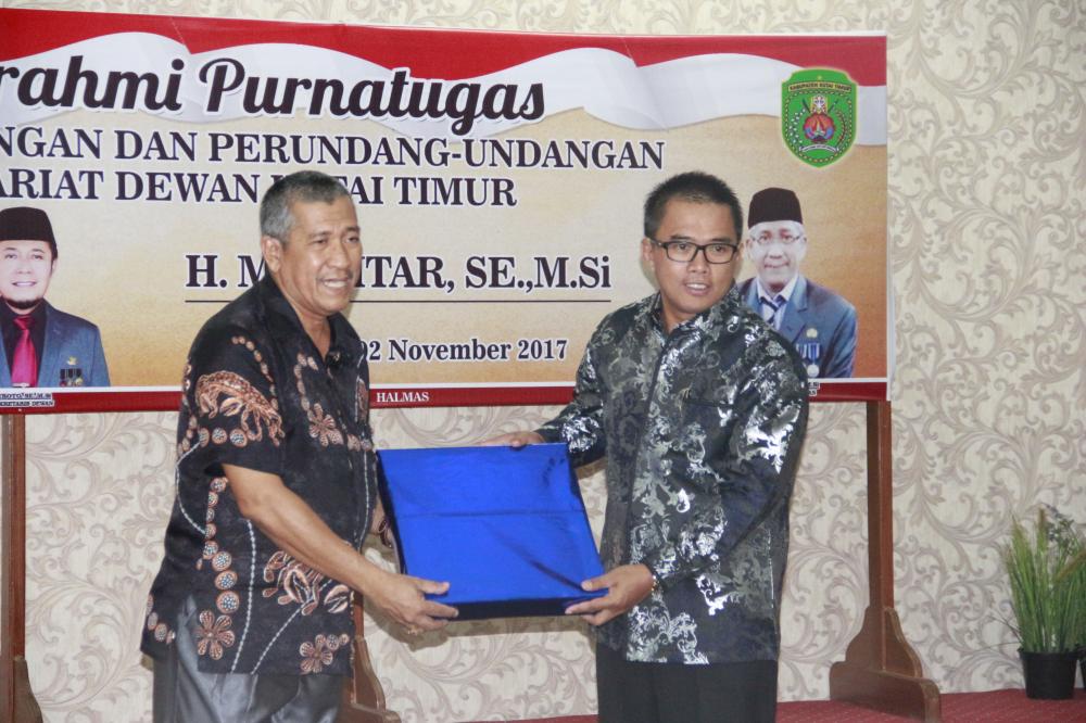 Silaturahmi Purnatugas, Muchtar Dapat Apresiasi Setda dan Ketua DPRD Kutim