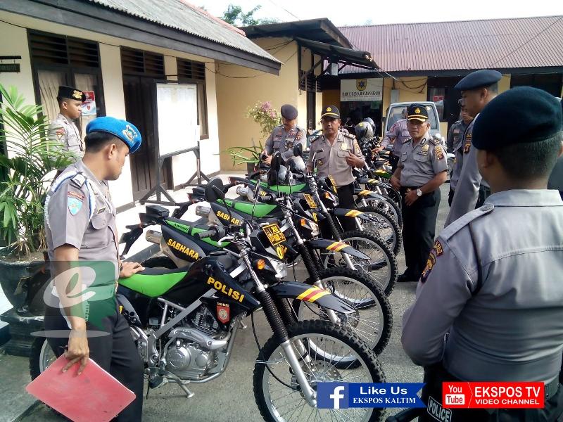 SELURUH KENDARAAN DINAS POLRES BONTANG DIPERIKSA 