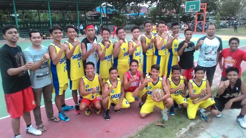 TIM BASKET SMANSA BONTANG OPTIMIS JUARA DI DBL