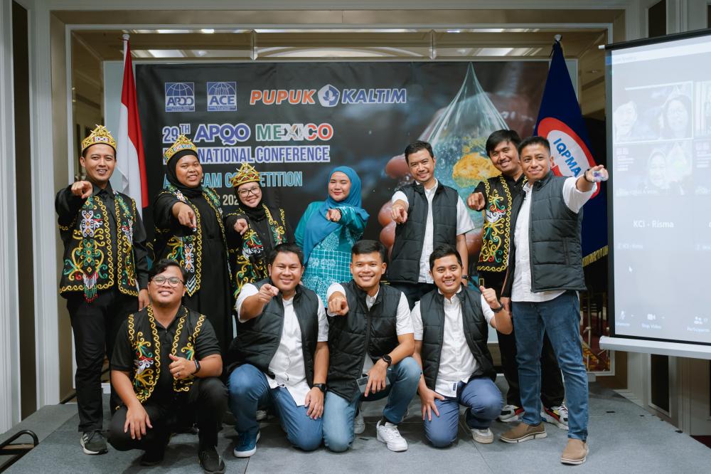 Pupuk Kaltim Raih Tiga Penghargaan Terbaik APQO 2024, Bukti Keunggulan Inovasi