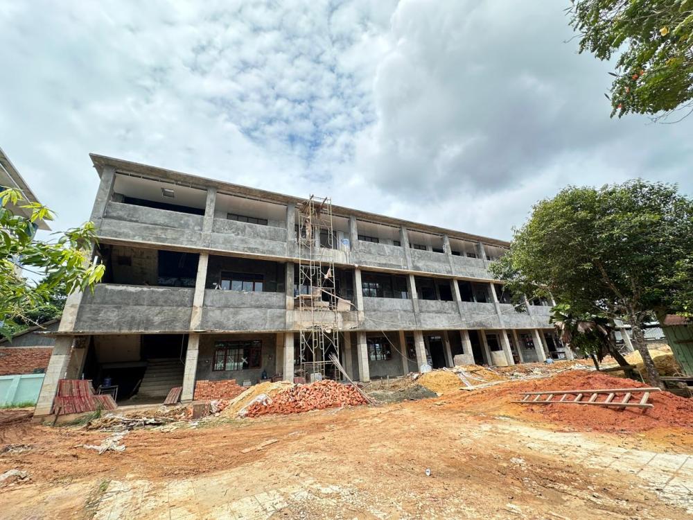 Pembangunan Gedung RKB SMPN 1 Bontang Senilai Rp3,5 Miliar, Ditarget Rampung Desember 2025