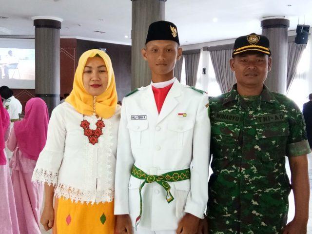 Jadi Anggota Paskibraka, Siswa Ini Jadi Kebanggaan Orang Tua