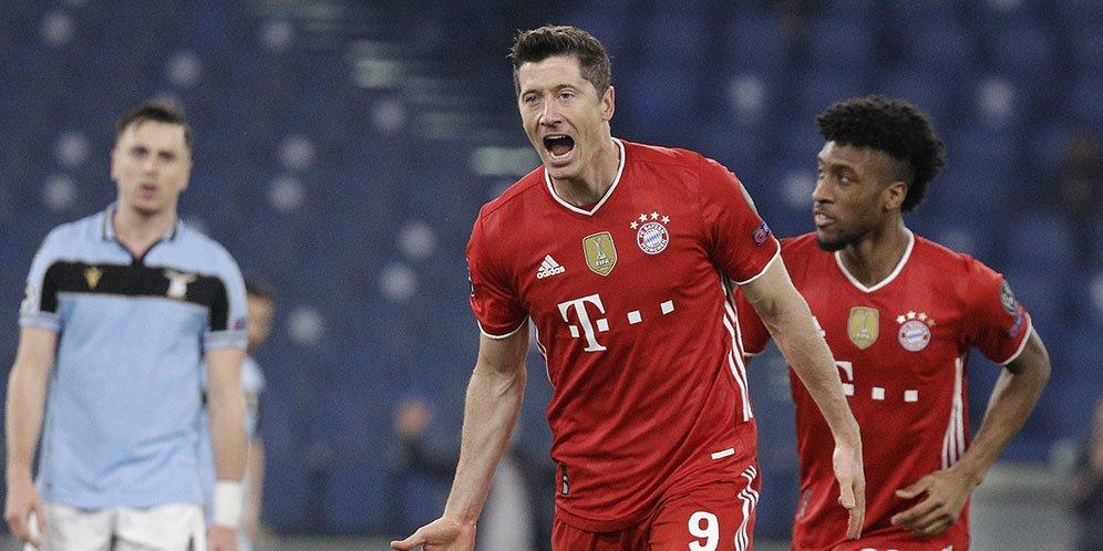 Perempat Final UCL, Bayern Libas Lazio di Kandang Sendiri