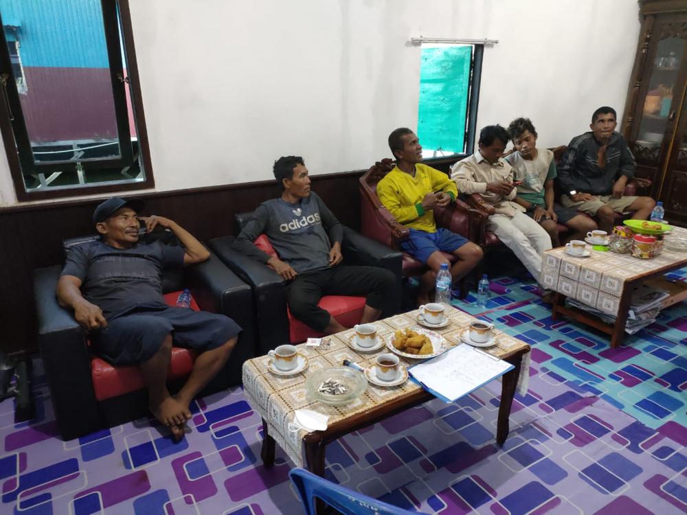Kapal Bermuatan Pupuk Karam, 6 Orang Penumpang Diselamatkan Nelayan Bontang