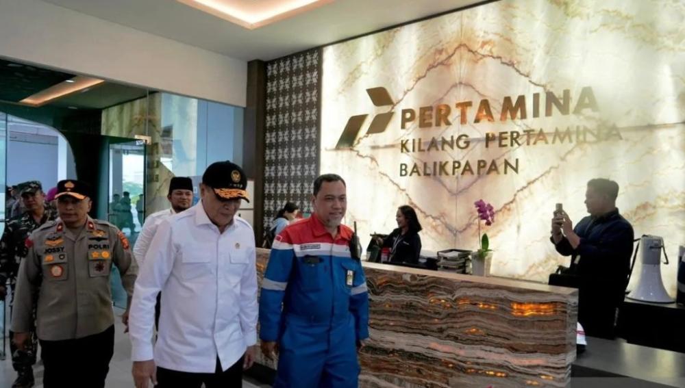 Konflik Timur Tengah, Menko Polkam Cek Kilang Balikpapan