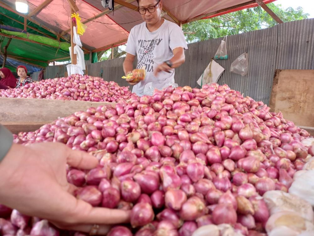 Sepekan, Harga Cabai dan Bawang di Bontang Menurun 
