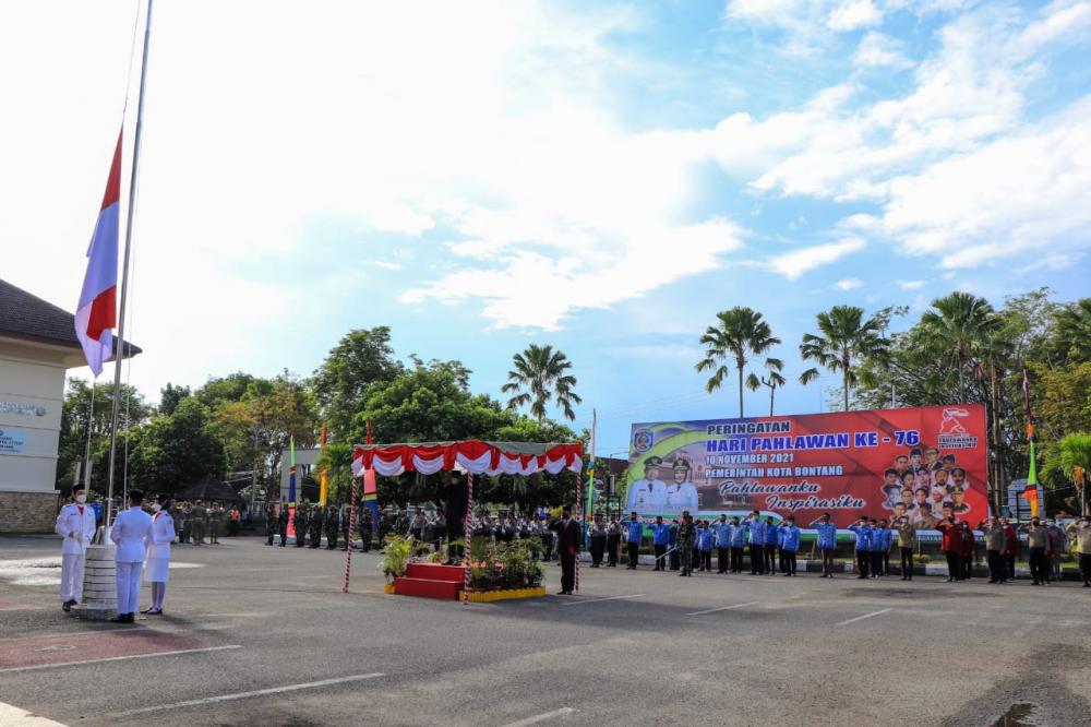 Di Hari Pahlawan, Wali Kota Bontang  Ajak Gelorakan Semangat Persatuan