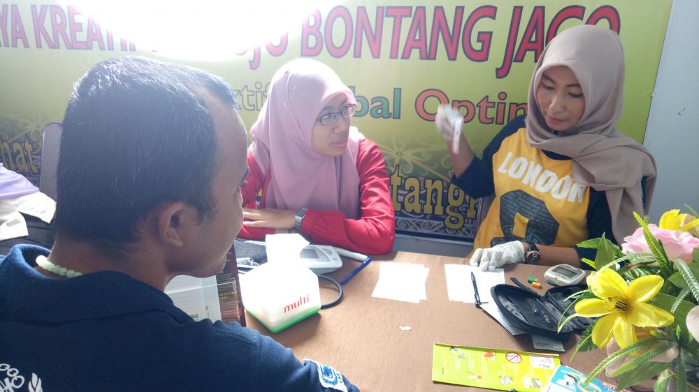DKKB Berikan Pelayanan Kesehatan Gratis di Bontang City Expo 2017