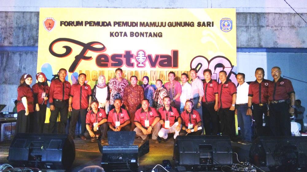 FESTIVAL LAGU DAERAH MAMUJU DIBONTANG, AJANG SILATURRAHMI DAN MEMPERKENALKAN BUDAYA  