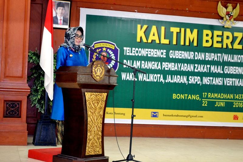 KALTIM BERZAKAT, TEROBOSAN BAZNAS DAPAT PUJIAN WALIKOTA BONTANG