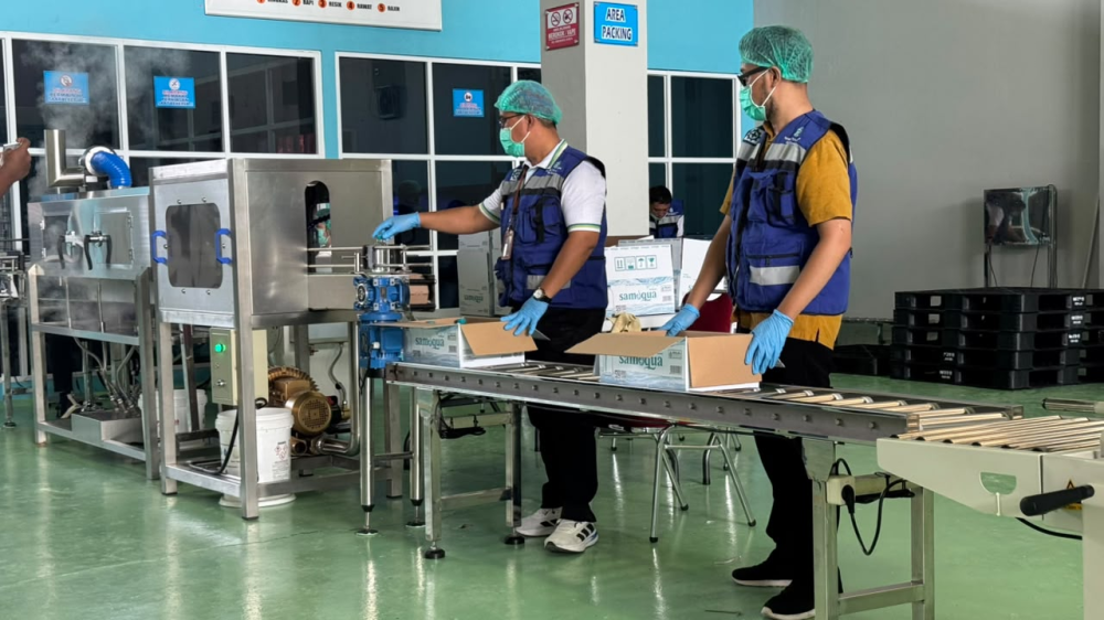 Air Sungai Kalimantan Disaring Berlapis, Samaqua Bidik Pasar di Luar Samarinda