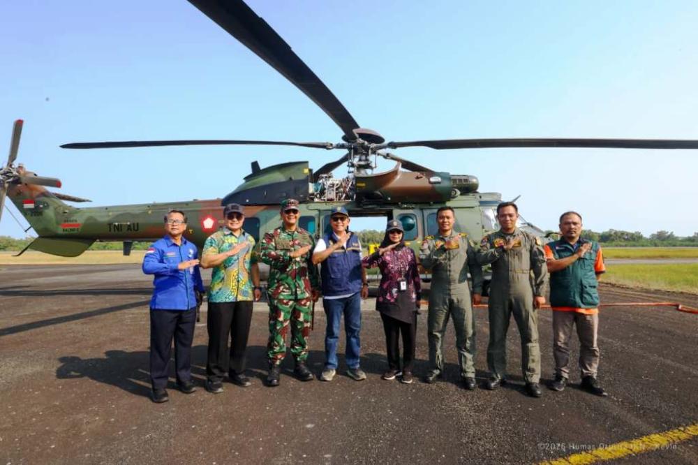 Water Bombing di IKN Dimulai Hari Ini, Lima Titik Karhutla Jadi Prioritas
