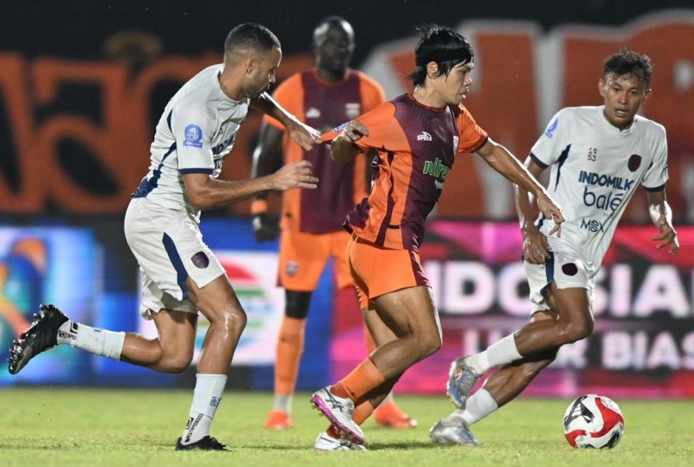 Borneo FC Tumbangkan Persita, Tempel Ketat Persib di Jalur Juara