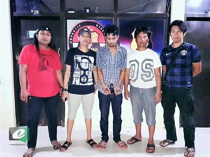 Dini Hari, Terduga Pelaku Pencurian Jam Tangan hingga Uang Puluhan Juta Dibekuk 