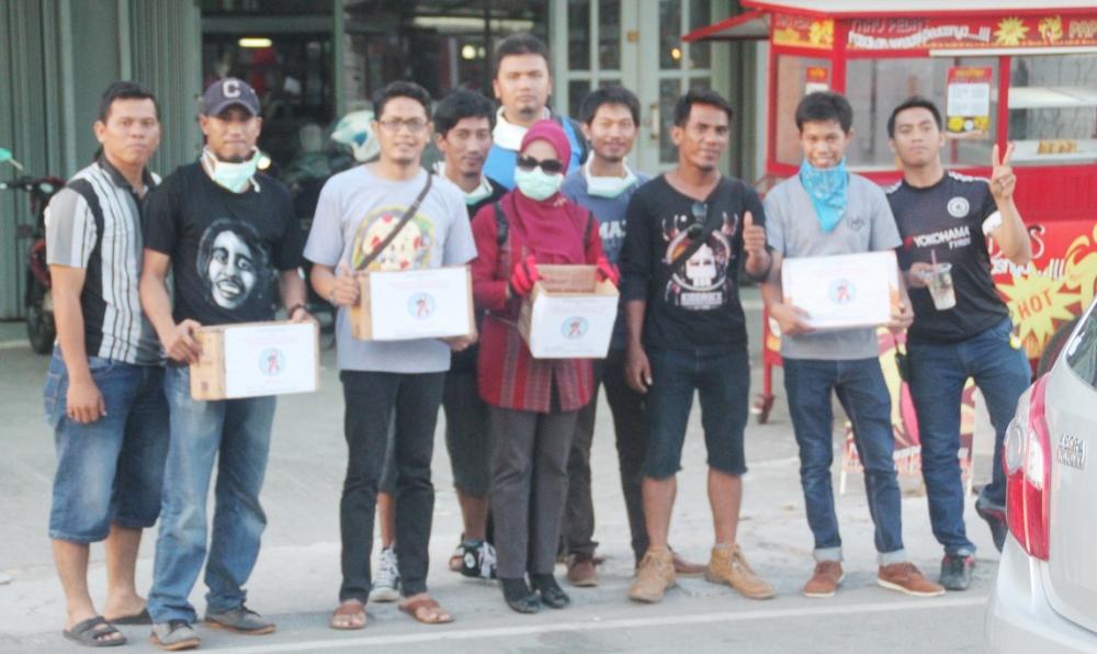 LAPHAN BORNEO, GALANG DANA UNTUK PENDERITA KERUSAKAN JARINGAN SYARAF OTAK 