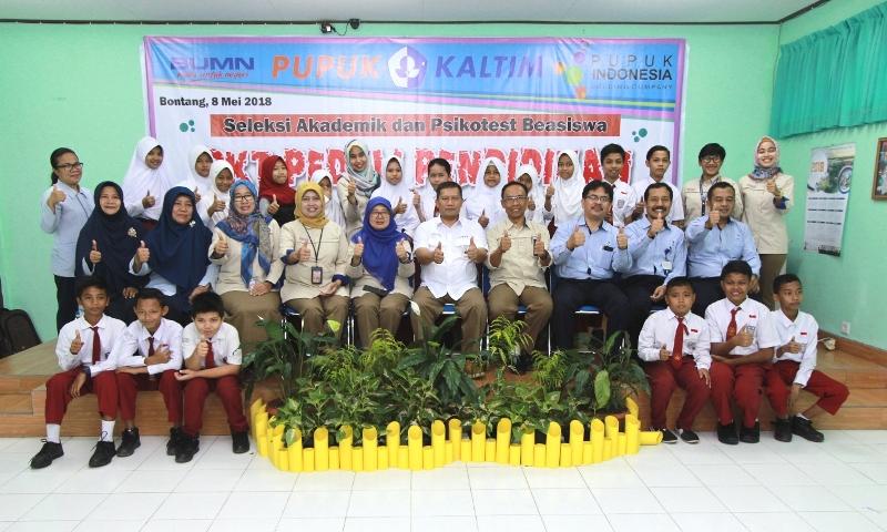67 Anak di Bontang Ikut Seleksi Beasiswa Berprestasi Pupuk Kaltim